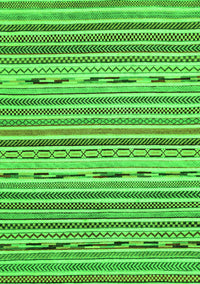 Abstract Green Modern Rug, abs2183grn