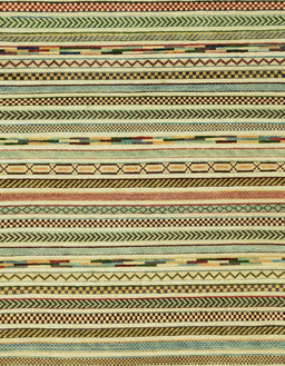 Abstract Oak Brown Modern Rug, abs2183