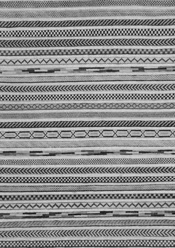 Abstract Gray Modern Rug, abs2183gry