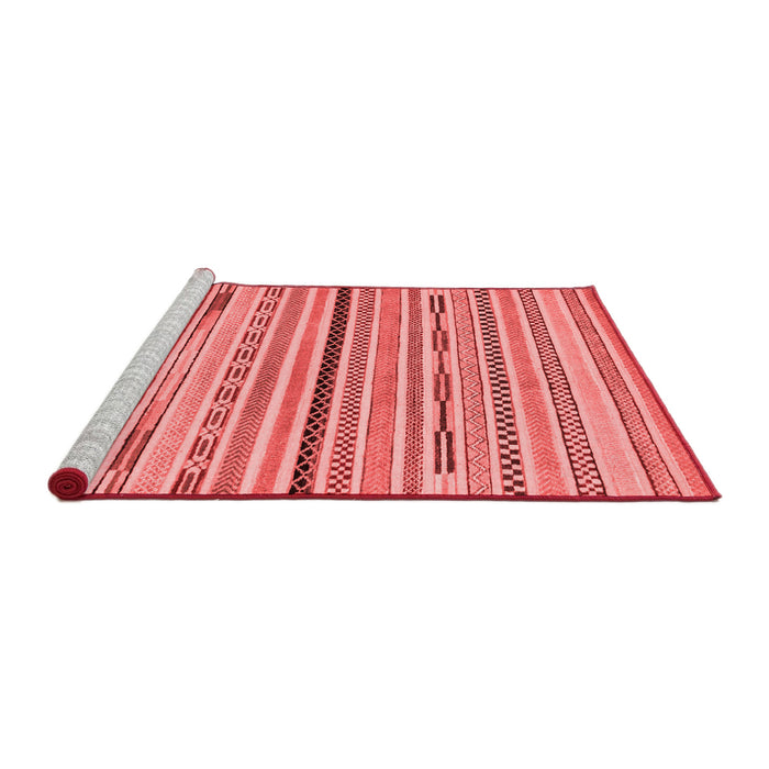 Modern Red Washable Rugs