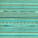 Square Abstract Light Blue Modern Rug, abs2184lblu