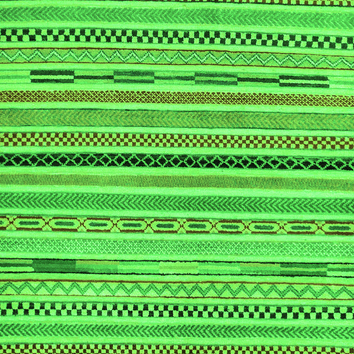 Abstract Green Modern Rug, abs2184grn