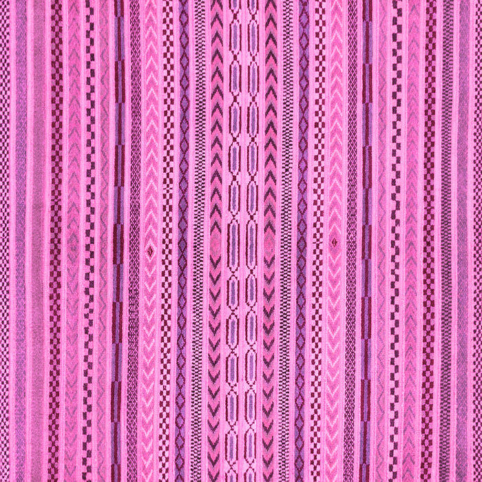 Square Machine Washable Abstract Pink Modern Rug, wshabs2185pnk