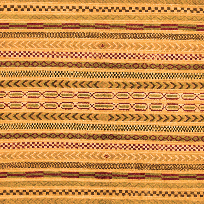 Machine Washable Abstract Orange Modern Area Rugs, wshabs2185org