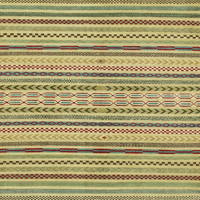 Square Abstract Metallic Gold Modern Rug, abs2185