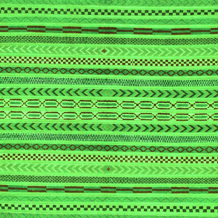 Machine Washable Abstract Green Modern Area Rugs, wshabs2185grn