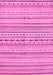 Machine Washable Abstract Pink Modern Rug, wshabs2186pnk