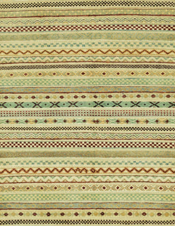 Abstract Dark Brown Modern Rug, abs2186