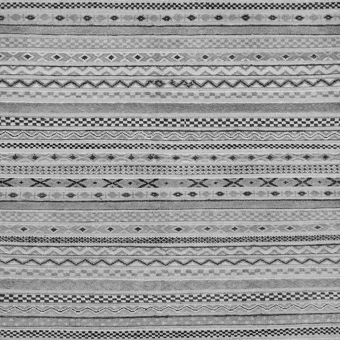 Square Machine Washable Abstract Gray Modern Rug, wshabs2186gry