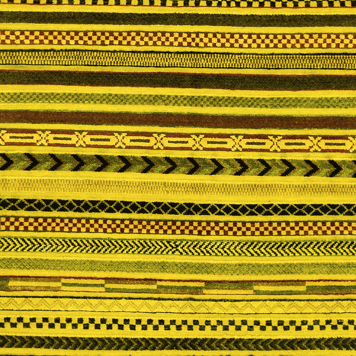 Abstract Yellow Modern Rug, abs2187yw