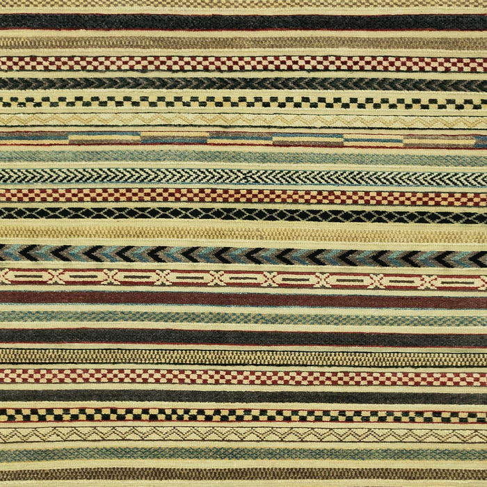 Square Abstract Metallic Gold Modern Rug, abs2187