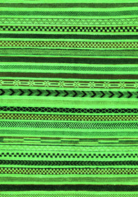 Abstract Green Modern Rug, abs2187grn