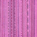 Square Abstract Pink Modern Rug, abs2188pnk