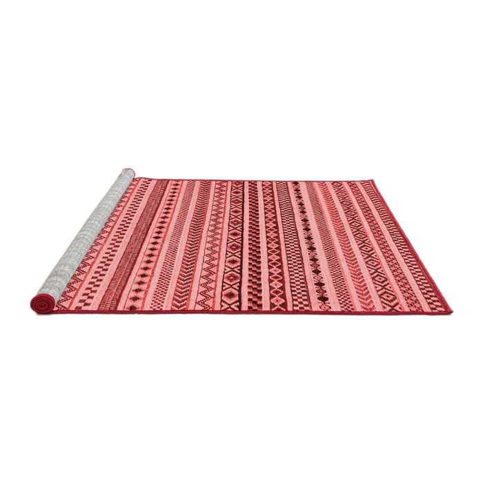 Modern Red Washable Rugs