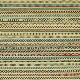 Square Abstract Oak Brown Modern Rug, abs2188