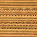 Square Abstract Orange Modern Rug, abs2188org