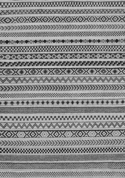 Abstract Gray Modern Rug, abs2188gry