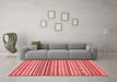 Modern Red Washable Rugs