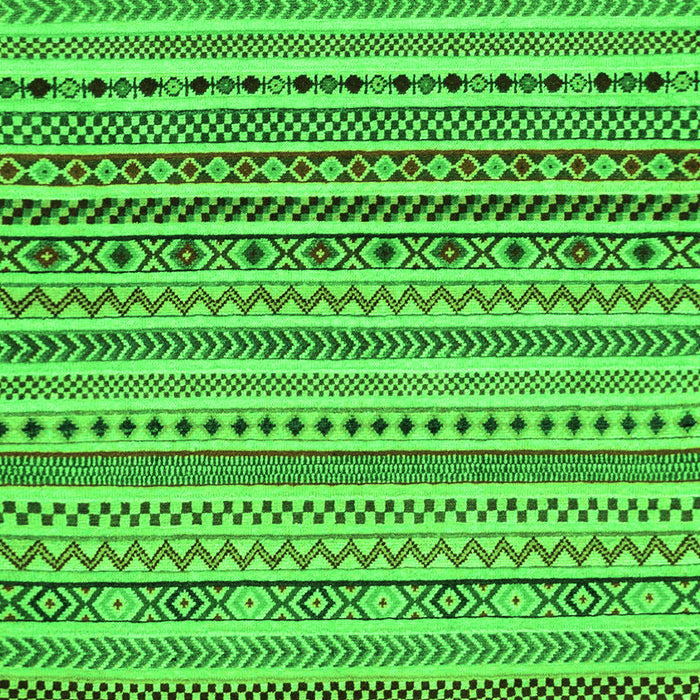 Machine Washable Abstract Green Modern Area Rugs, wshabs2188grn