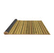 Sideview of Abstract Brown Modern Rug, abs2188brn