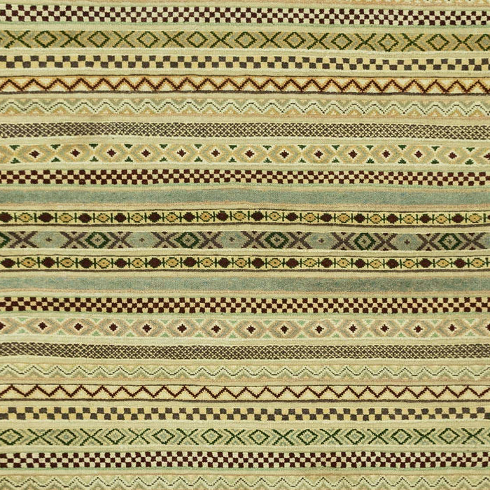 Abstract Metallic Gold Modern Rug, abs2189