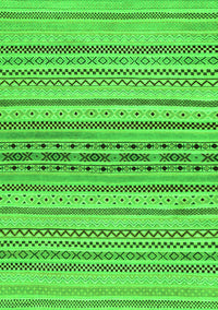 Abstract Green Modern Rug, abs2189grn