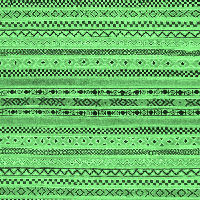 Machine Washable Abstract Emerald Green Modern Area Rugs, wshabs2189emgrn