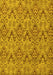 Abstract Yellow Modern Rug, abs218yw