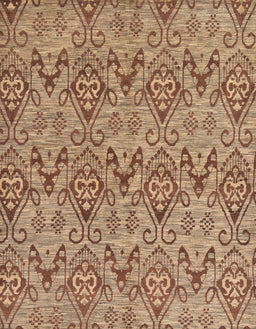 Abstract Red Modern Rug, abs218