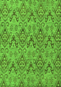 Abstract Green Modern Rug, abs218grn