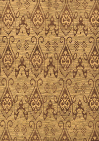 Abstract Brown Modern Rug, abs218brn