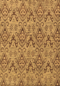 Abstract Brown Modern Rug, abs218brn
