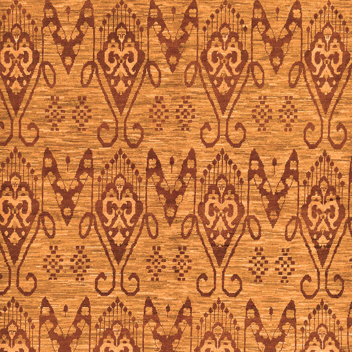 Machine Washable Abstract Orange Modern Area Rugs, wshabs218org