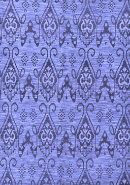 Abstract Blue Modern Rug, abs218blu