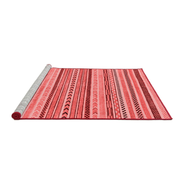 Modern Red Washable Rugs