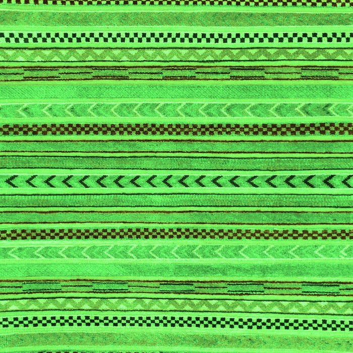 Machine Washable Abstract Green Modern Area Rugs, wshabs2190grn