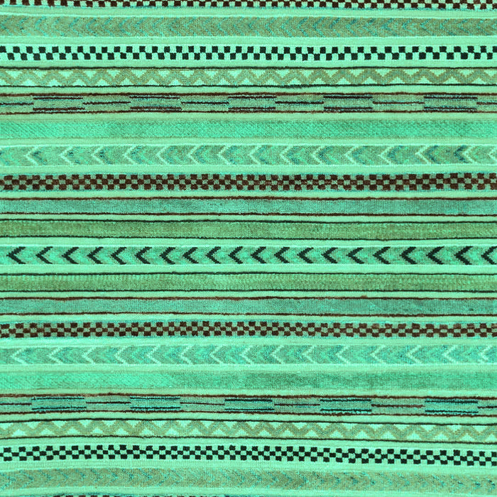 Abstract Turquoise Modern Rug, abs2190turq