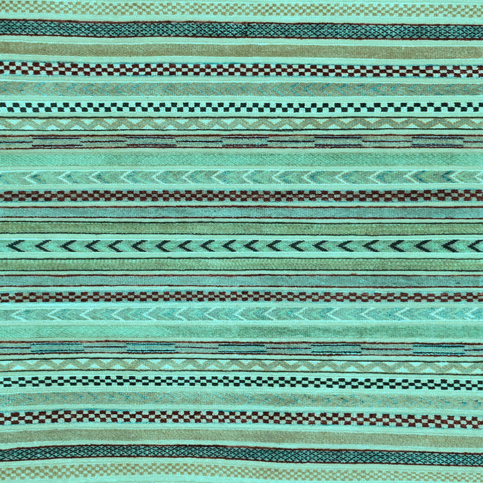 Square Machine Washable Abstract Light Blue Modern Rug, wshabs2190lblu