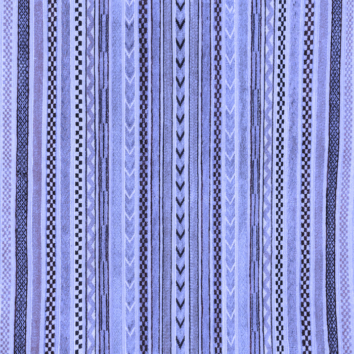 Square Abstract Blue Modern Rug, abs2190blu