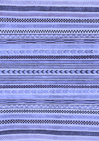 Abstract Blue Modern Rug, abs2190blu