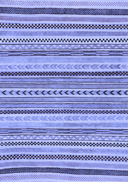 Abstract Blue Modern Rug, abs2190blu