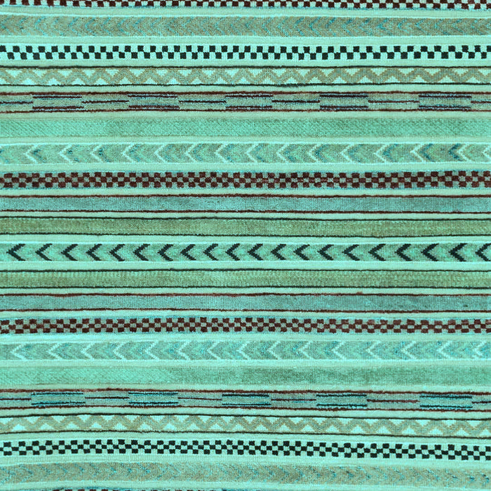 Abstract Light Blue Modern Rug, abs2190lblu