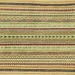 Square Abstract Light Brown Modern Rug, abs2190