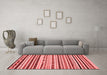 Modern Red Washable Rugs