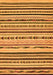 Abstract Orange Modern Rug, abs2191org