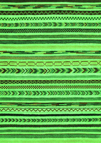 Abstract Green Modern Rug, abs2191grn