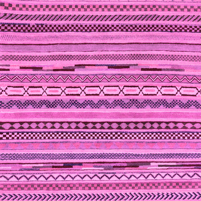 Machine Washable Abstract Pink Modern Rug, wshabs2192pnk