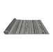 Sideview of Abstract Gray Modern Rug, abs2192gry