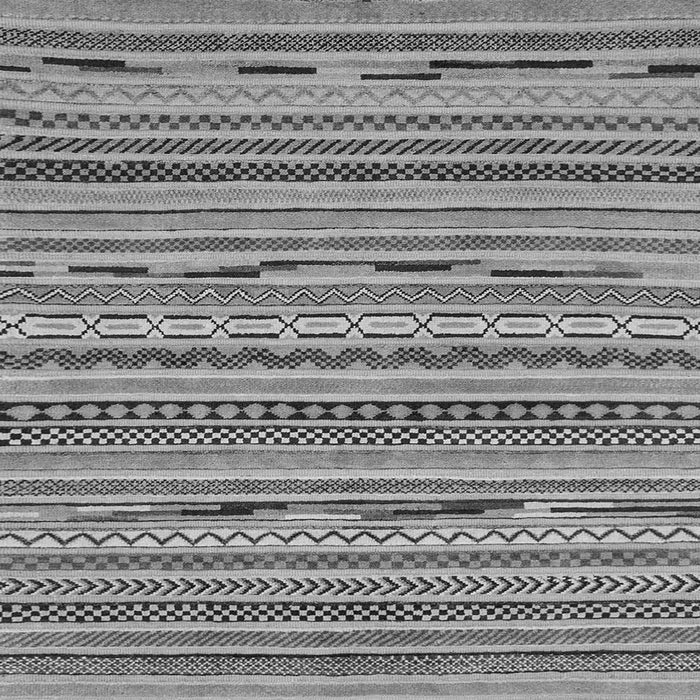 Square Machine Washable Abstract Gray Modern Rug, wshabs2192gry