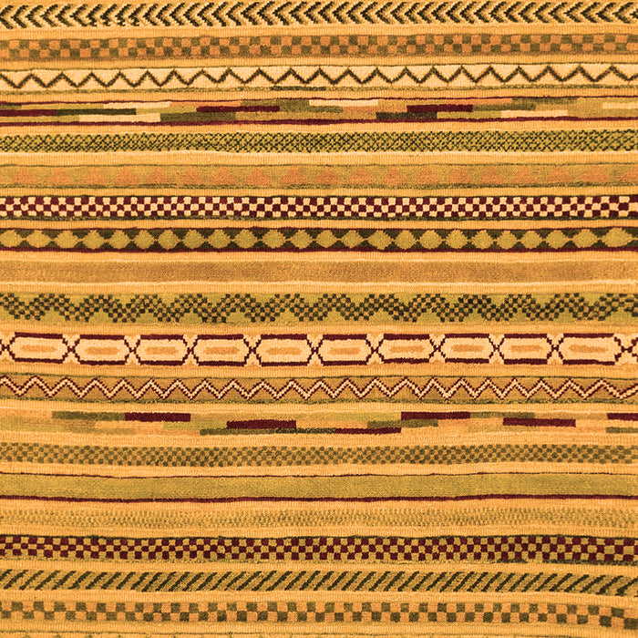 Machine Washable Abstract Orange Modern Area Rugs, wshabs2192org